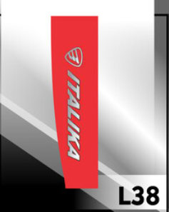 MANGAS ITALIKA COLOR ROJO