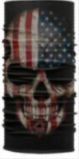 BANDANA CALAVERA CON BANDERA DE EE.UU.
