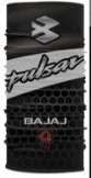 BANDANA PULSAR COLOR NEGRO CON GRIS