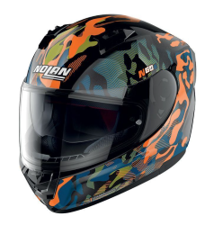 CASCO NOLAN N60-6 CERRADO TALLA XXL FOXTROT 34 COLOR NEGRO/NARANJA