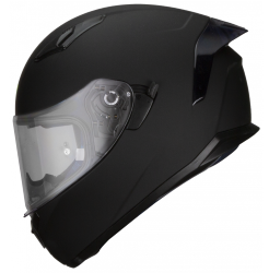 CASCO HAX CERRADO OBSIDIAN TALLA S COLOR NEGRO MATE