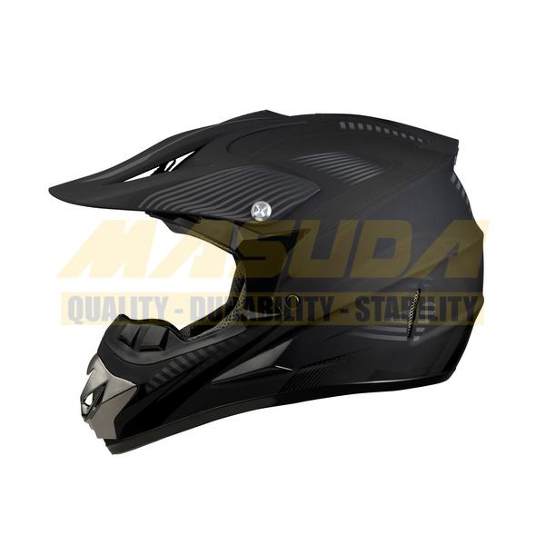 CASCO IRON RACING CROSS IR-850 TALLA L COLOR NEGRO BRILLO