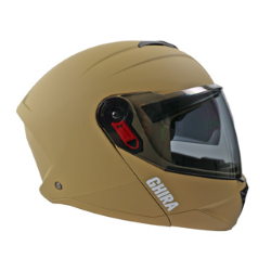 CASCO GHIRA ABATIBLE GH1000 TALLA M PRO MILITAR COLOR ARENA MATE