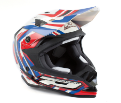 CASCO PROGRIP 3191 CROSS TALLA L COLOR ROJO/AZUL