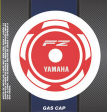 CALCOMANIA PROTECTOR TAPON DE GASOLINA FZ COLOR ROJO