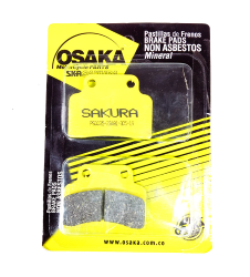BALATAS SAKURA FRENO DE DISCO (PS0035) P/ KEEWAY FOCUS ZAPATA