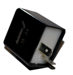 RELAY FLASH DE DIRECCIONAL (SIN SONIDO) CUADRADO 12V XELENOIDE PUERQUITO MONITO