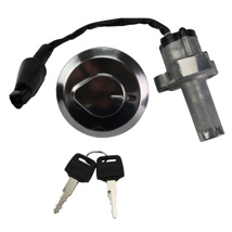 SWITCH ENCENDIDO P/ XR 150L NXR 125 (INCLUYE TAPON GASOLINA) CHAPA