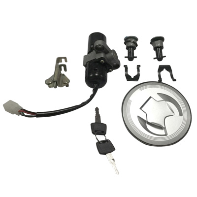 SWITCH ENCENDIDO P/ 125Z (INCLUYE CERRADURAS Y TAPON GASOLINA) CHAPA