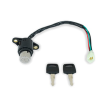 SWITCH DE ENCENDIDO P/ DT 150 BASIC FT 125 ROJA DT 110 FT 115 FT 150 GRAFITO CHAPA
