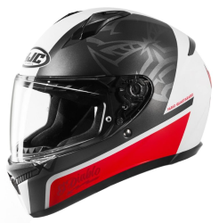 CASCO HJC CERRADO TALLA S FABIO QUARTATARO COLOR NEGRO/BLANCO