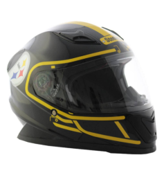 CASCO HJC CERRADO NFL TALLA L NFL STEELERS COLOR NEGRO