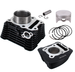 KIT CILINDRO COMPLETO KAIZEN P/ GIXXER 155 CAMISA