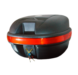 MALETERO SOLARIS REFLEJANTE COLOR NEGRO (43X39X28)CAJA