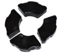 GOMAS DE SPROCK TRASERO P/ FT 125 FZ 16 YBR 125 CRYPTON 125Z 150Z CGL 125 TOOL 200Z DAMPER