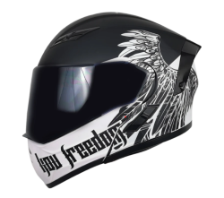 CASCO KOV ABATIBLE ESTELAR TALLA L FREEDOM COLOR NEGRO