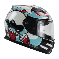 CASCO SHAFT CERRADO SH591 TALLA L BOO COLOR BLANCO