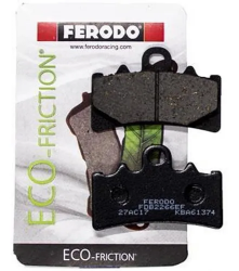 BALATAS FERODO FRENO DE DISCO FDB2266EF P/ BMW G310R DUKE 200 390 DOMINAR 400 ZAPATA