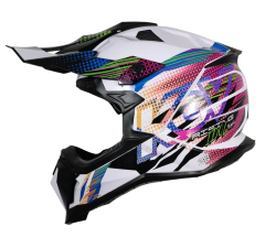 CASCO KOV CROSS TALLA XL RISING IDOL COLOR BLANCO