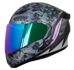 CASCO KOV ABATIBLE ESTELAR TALLA S WRAP COLOR MORADO