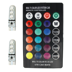 FOCO LED PELLIZCO MULTICOLOR CON CONTROL REMOTO VELA VELITA