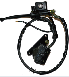 SISTEMA DE FRENO DELANTERO COMPLETO P/ AT 110 (INCLUYE BOMBA DE FRENO Y CALIPER)