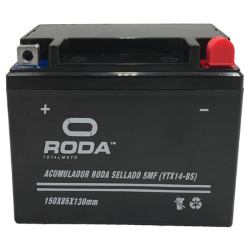 BATERIA RODA GEL YTX14-BS 12V 12A PILA