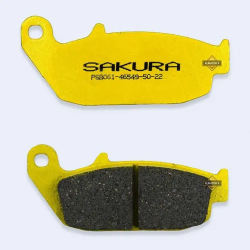 BALATAS SAKURA FRENO DE DISCO PSB061 P/ RTR 200 INVICTA 150 DM 250 VORTX 300 GIXXER 155 ROCKETMAN 250 CB 190R ZAPATA