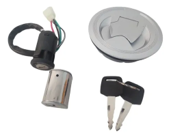 SWITCH DE ENCENDIDO P/ FT 150TS (INCLUYE CERRADURAS Y TAPON DE GASOLINA) CHAPA