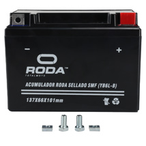 BATERIA RODA GEL YB6L-B 12V PILA