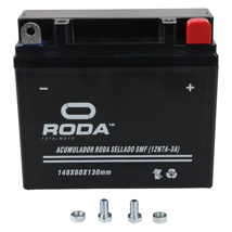 BATERIA RODA GEL 12N7A-3A 12V 6A PILA