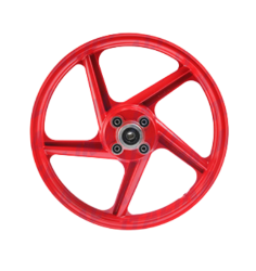 RIN TRASERO COMPLETO P/ FT 250TS 2.15X18 COLOR ROJO