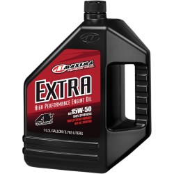 ACEITE MAXIMA 15W50 4 TIEMPOS EXTRA-4 100% SINTETICO 3.78L