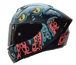CASCO KOV CERRADO AIRCUT TALLA XL KRAKEN COLOR AZUL