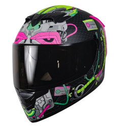 CASCO KOV CERRADO SPARTA TALLA S ERROR COLOR ROSA