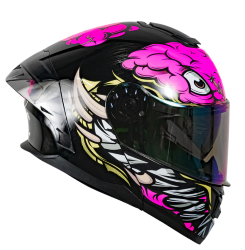 CASCO KOV ABATIBLE RUSH TALLA S BRAINY COLOR ROSA
