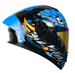 CASCO KOV ABATIBLE RUSH TALLA XL BRAINY COLOR AZUL