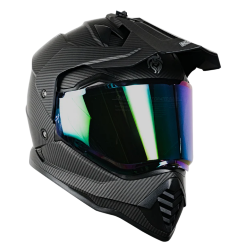 CASCO KOV CROSS ONIX TALLA M COLOR NEGRO/FIBRA