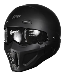 CASCO KOV SPECTRUM TALLA S COLOR NEGRO MATE