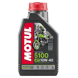 ACEITE MOTUL 4 TIEMPOS 5100 10W40 1LT SEMI SINTETICO