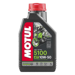 ACEITE MOTUL 4 TIEMPOS 5100 10W50 1LT SEMI SINTETICO