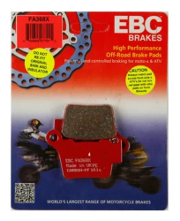 BALATA EBC FRENO DE DISCO FA368X P/ KTM 250 350 450 EXC-F ZAPATA