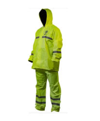 IMPERMEABLE COMPLETO KOV TALLA L COLOR AMARILLO