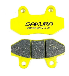 BALATAS SAKURA FRENO DE DISCO PSB018 P/ AT 110 AT 125 CS 125 DS 150 DM 150 ZAPATA