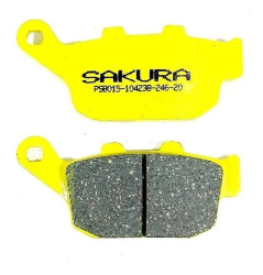 BALATAS SAKURA FRENO DE DISCO PSB015 P/ 250Z VX250 VSTROM 250 ZAPATA