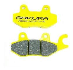 BALATAS SAKURA FRENO DE DISCO PSB001 P/ YBR 125 RC 150GT FT 150 RT 200 150Z 170Z 250SZ DM 200 VORTX 300 FAZER 250 (DELANTERA) ZAPATA