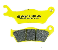BALATAS SAKURA FRENO DE DISCO PSB025 P/ GIXXER 150 HONDA CB 160F CB1 ZAPATA