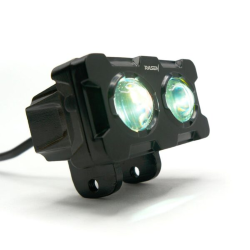 FARO AUXILIAR HYPER LED RECTANGULAR LUZ BLANCA/AMARILLA EXPLORADORA