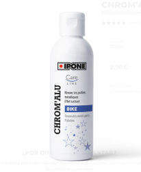 CREMA RENOVADORA IPONE P/ PARTES CROMADA Y ALUMINIO 200ML