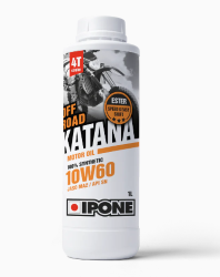 ACEITE IPONE 10W60 4 TIEMPOS KATANA OFF ROAD SINTETICO 1LT